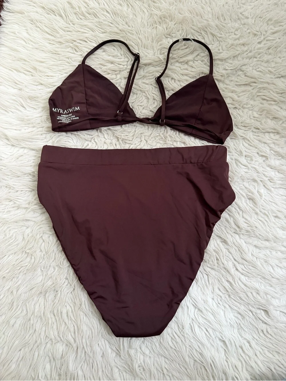 Myra Swim Aries Top & Riccardo Bottom - Chocolate